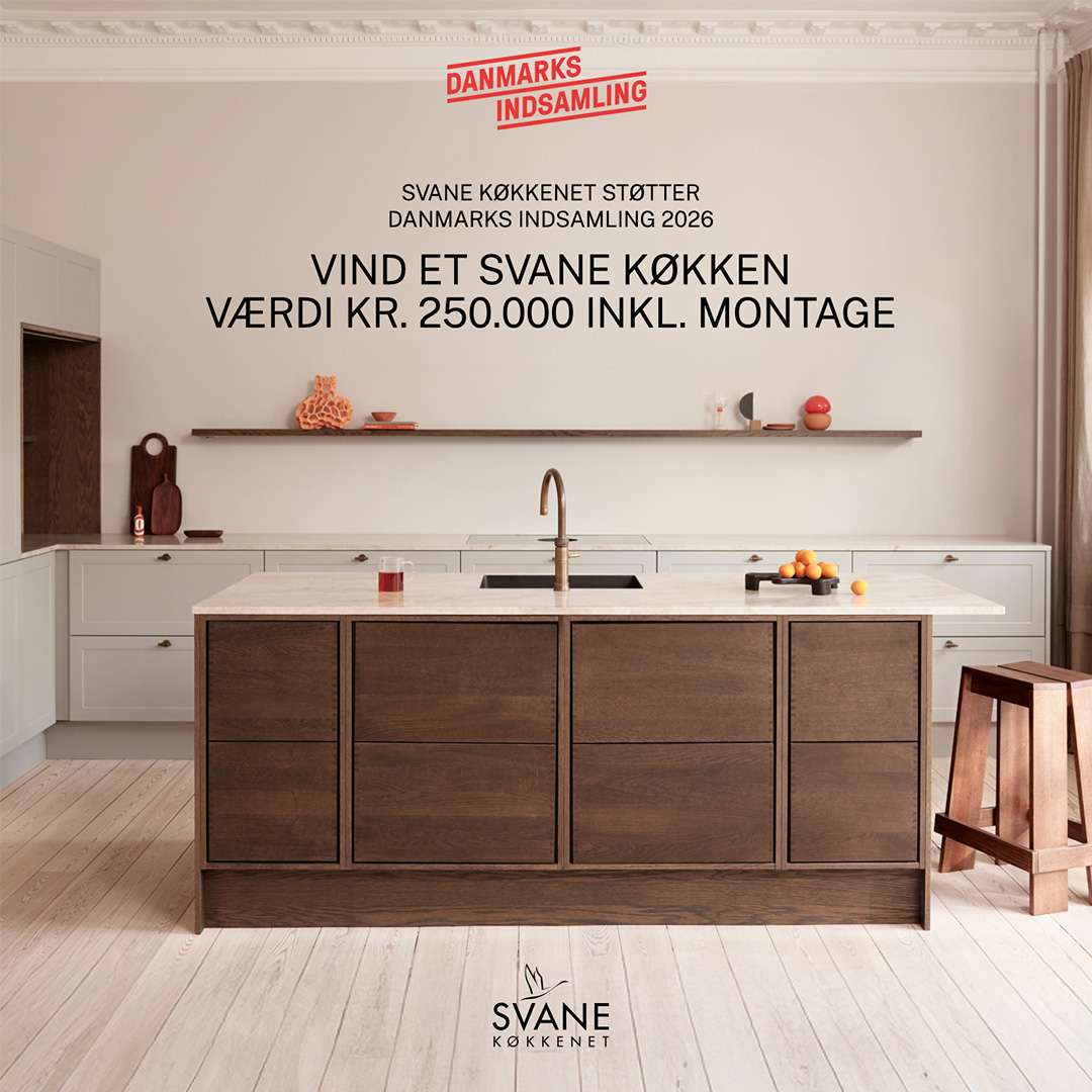 Svane Køkkenet støtter Danmarks Indsamling 2026